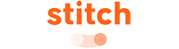Logo Stitch orange color