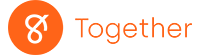 Logo Together orange color