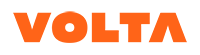 Logo Volta orange color